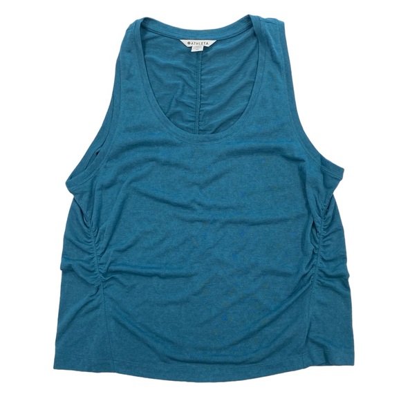 Athleta Tops - Athleta NWT Breezy Ruched Tank Size XL